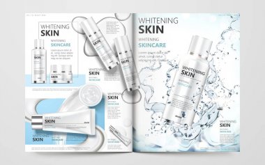 Cilt Bakımı dergisi şablonu