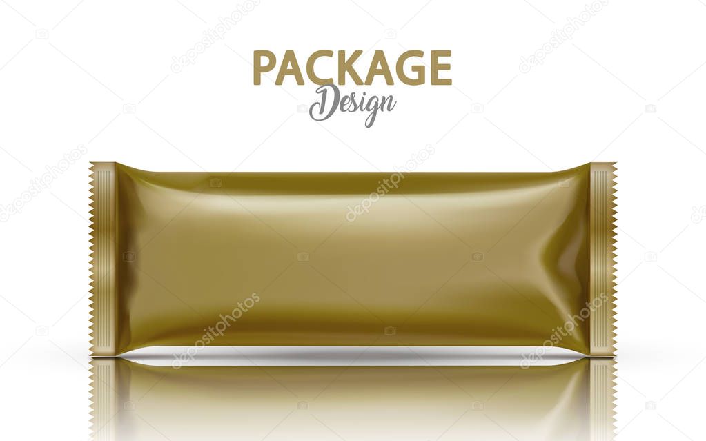 Blank foil package design