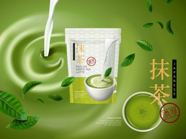anlık matcha latte reklam