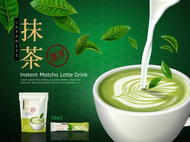 anlık matcha latte reklam