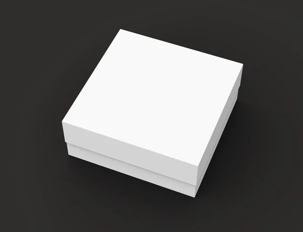 Closed blank box — Stock Photo, Image