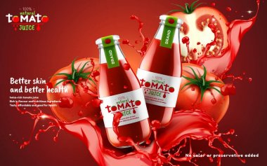Domates suyu reklamları