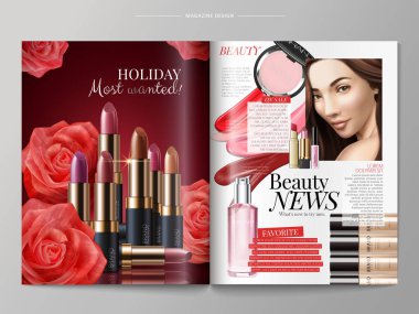 Moda dergisi şablonu