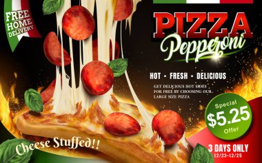 Mouthwatering pizza reklamlar