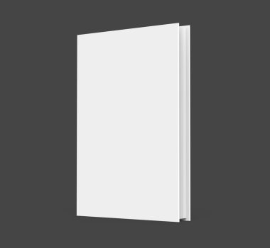 3D render ciltli kitap
