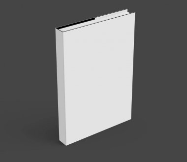 3D render ciltli kitap