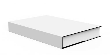 3D render ciltli kitap