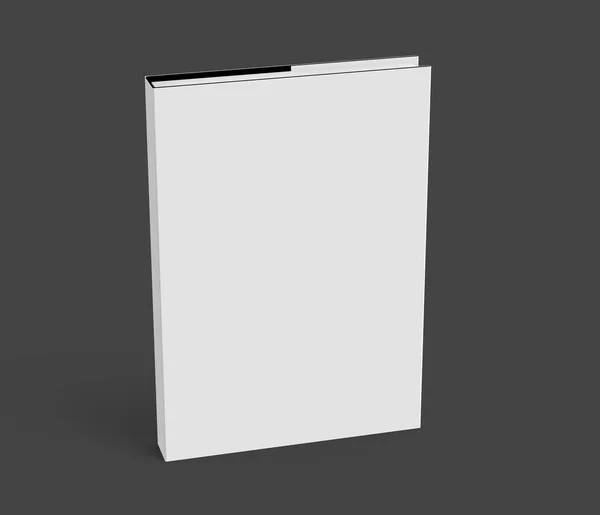 3D rendering hardcover boek — Stockfoto