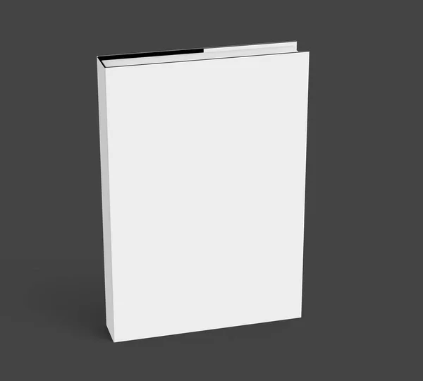 Livro de capa dura de renderização 3D — Fotografia de Stock