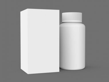 İlaç şişe ve kutu