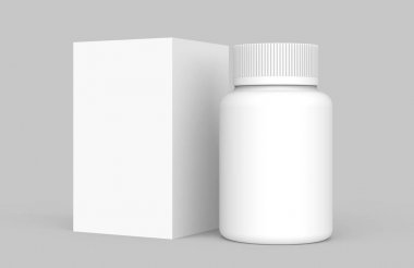 İlaç şişe ve kutu