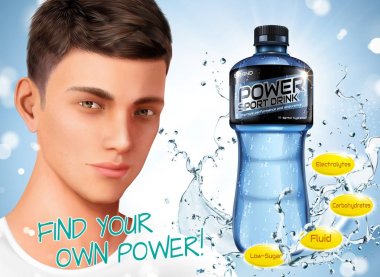 Spor içki reklamları