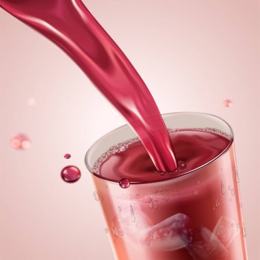 Nar veya berry suyu
