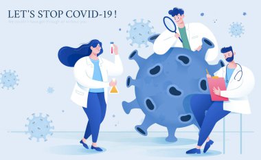 COVID-19 için etkili aşı ve tedaviler bulmak için bilim adamlarıyla birlikte çalışan virüs bilimcilerine teşekkür ederiz.