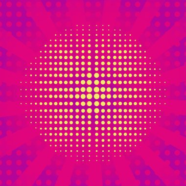 arka plan stili pop art