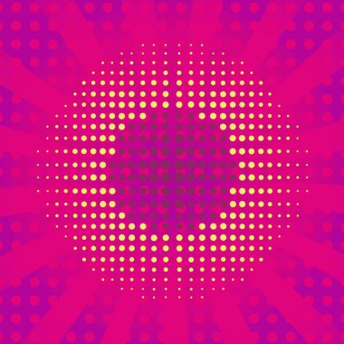 arka plan stili pop art