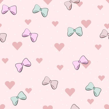 Sevgililer günü için şablon. romantik karikatür arka planda gent