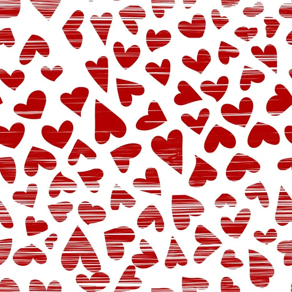 A pattern of hearts. background for Valentine's da — Stock Vector