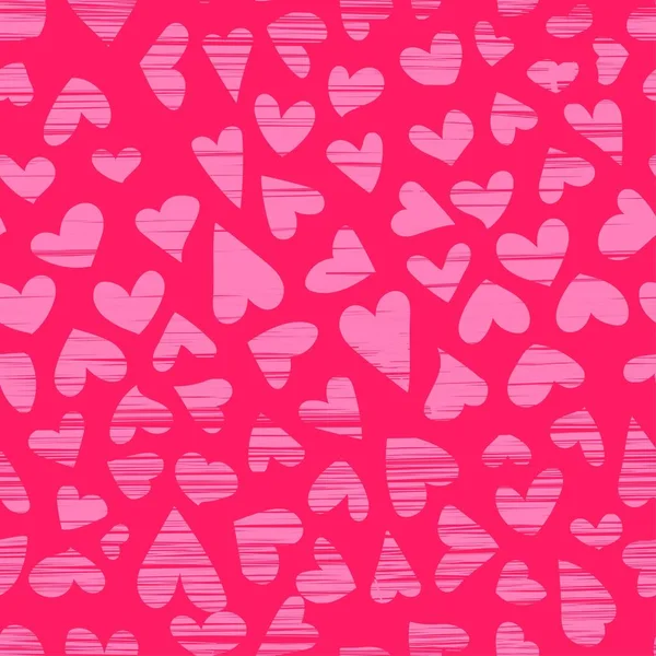 Een patroon van harten. achtergrond voor Valentijnsdag da — Stockvector