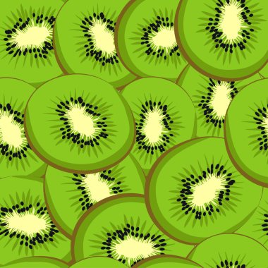 kivi, renkli arka plan, vektör illustratio desen