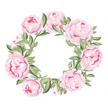 düğün davetiyesi, kart, Şakayık kartı