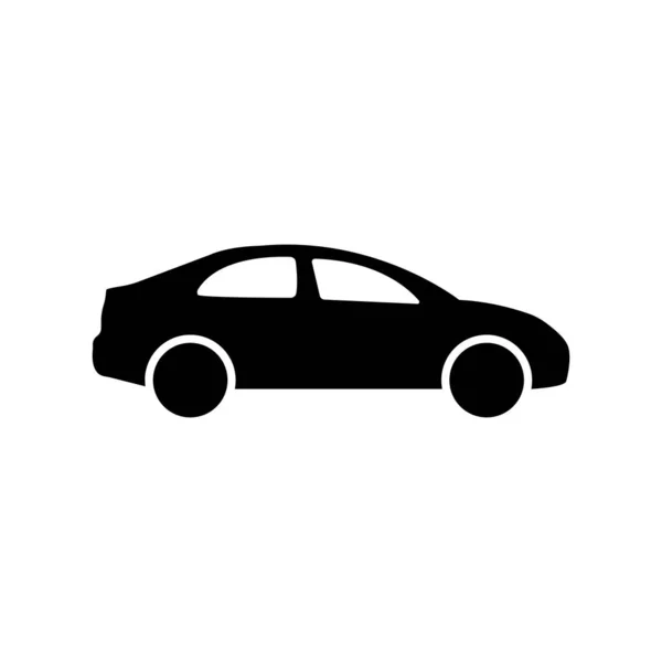 Icono de coche en estilo simple. Ilustración vectorial EPS 10 — Vector de stock