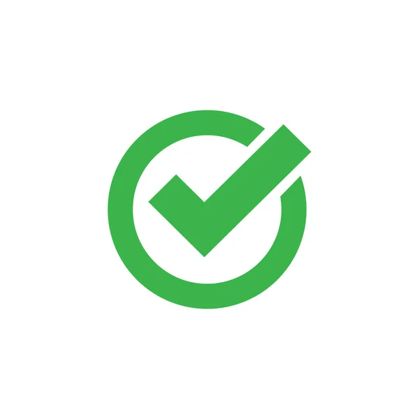 Значок Чеканки Зеленый Квартире Векторная Eps — стоковый вектор