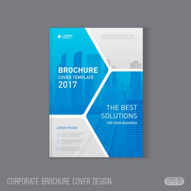 Broşür kapak tasarım şablonu