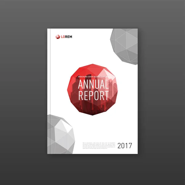 Broschüre Coverdesign-Vorlage für Technologie — Stockvektor