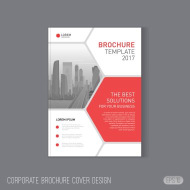 Broşür kapak tasarım şablonu