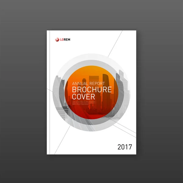 Business Broschüre Cover Design Layout — Stockvektor