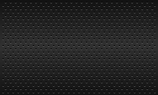 Dotted Dark Material Texture Vector Background — Stock Vector