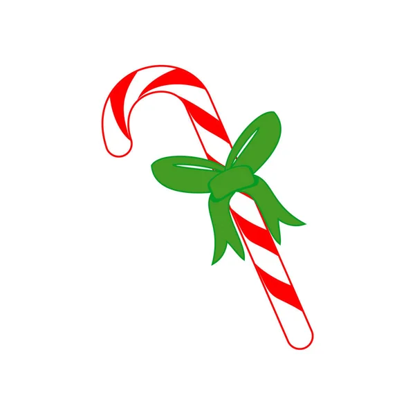 Navidad caramelo regalo vector ilustración — Vector de stock