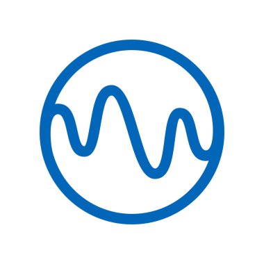 Dinamik Curl dalga daire sembolü