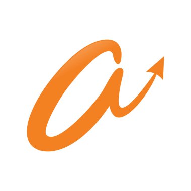 Soyut ilk Lettermark sembolü