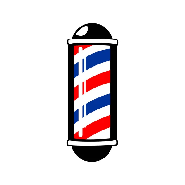 Barberos Rayas de poste — Vector de stock