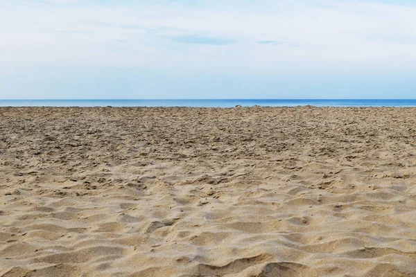Potrhané písečné pláže na arabském moři — Stock fotografie