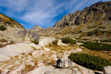 Slovakça Mlynicka dolina Tatra manzara