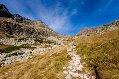 Slovakça Mlynicka dolina Tatra manzara