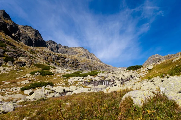 Slovakiska Mlynicka dolina Tatra landskap — Stockfoto