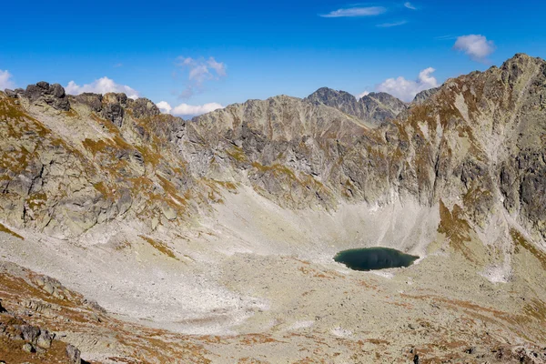 Slowaakse Okruhle pleso Tatra landschap — Stockfoto