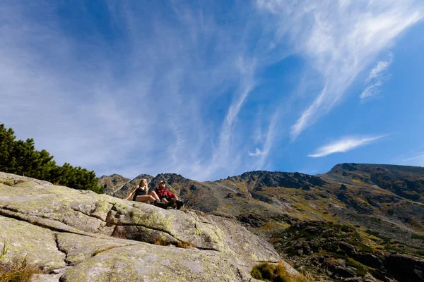 Slovakça Mlynicka dolina turist — Stok fotoğraf