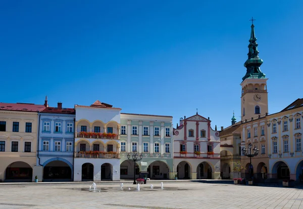 Beautiful architecture of Novy Jicin — Stock Photo, Image