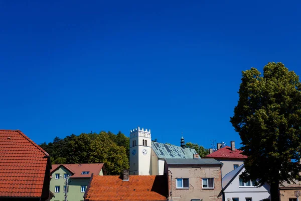 View of Stary Jicin church — Stock Photo, Image