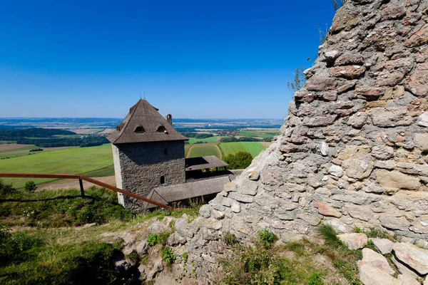 Rovine del castello di Stary Jicin — Foto Stock