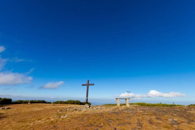 Güzel sonbahar Beskidy mountains manzara