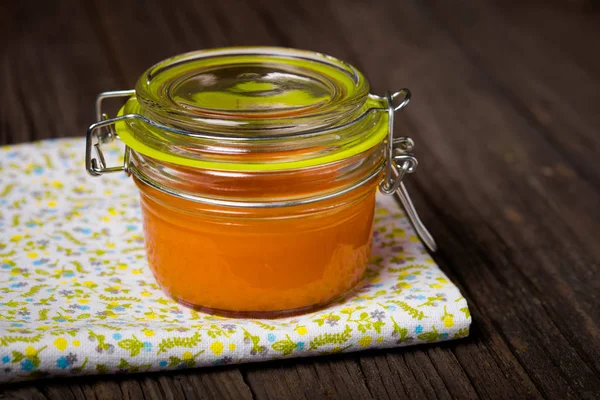 Fait maison délicieuse marmelade de citrouille heatlhy — Photo