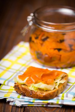 Vegan DIY sağlıklı ev yapımı somon