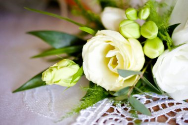 Güzel düğün buket detay