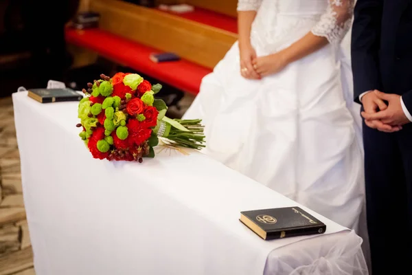 Beautiful wedding bouquet detail — Stock Photo, Image